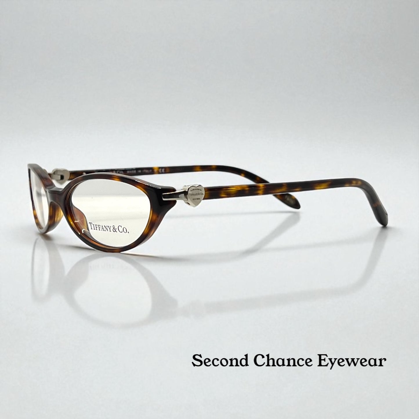 Tiffany & Co. TF2033 8002 Tortoise Optical Eyeglass Frames – New Unworn w/ Case