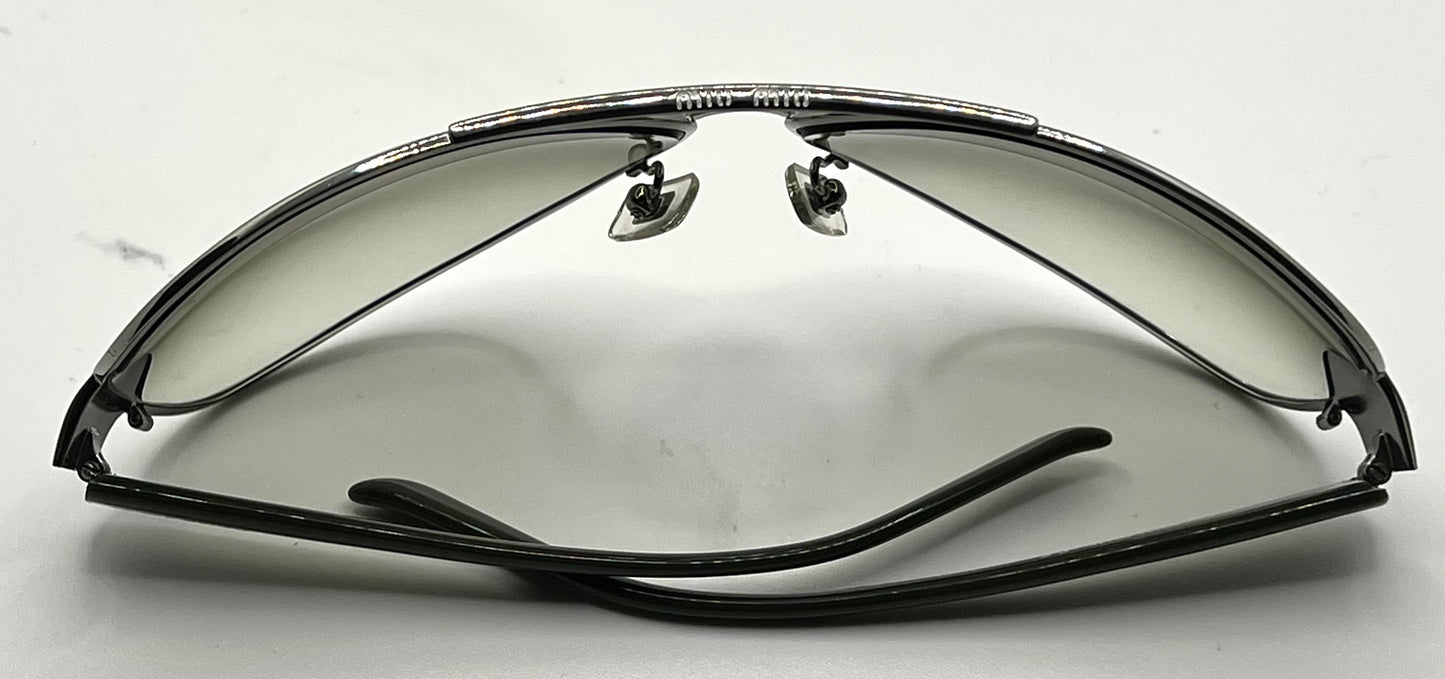 MIU MIU SMU55G 5AV-1X1 Shield Sunglasses-Gradient Lenses-68mm-New/Unworn-Full Kit