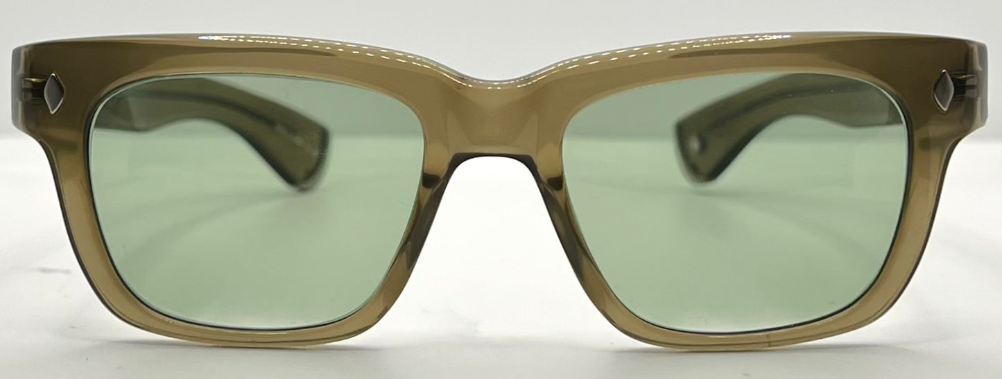 Garrett Leight x Officine Générale OLIO 50mm Sunglasses w/New Mint Custom Lenses-Unworn/Full Kit