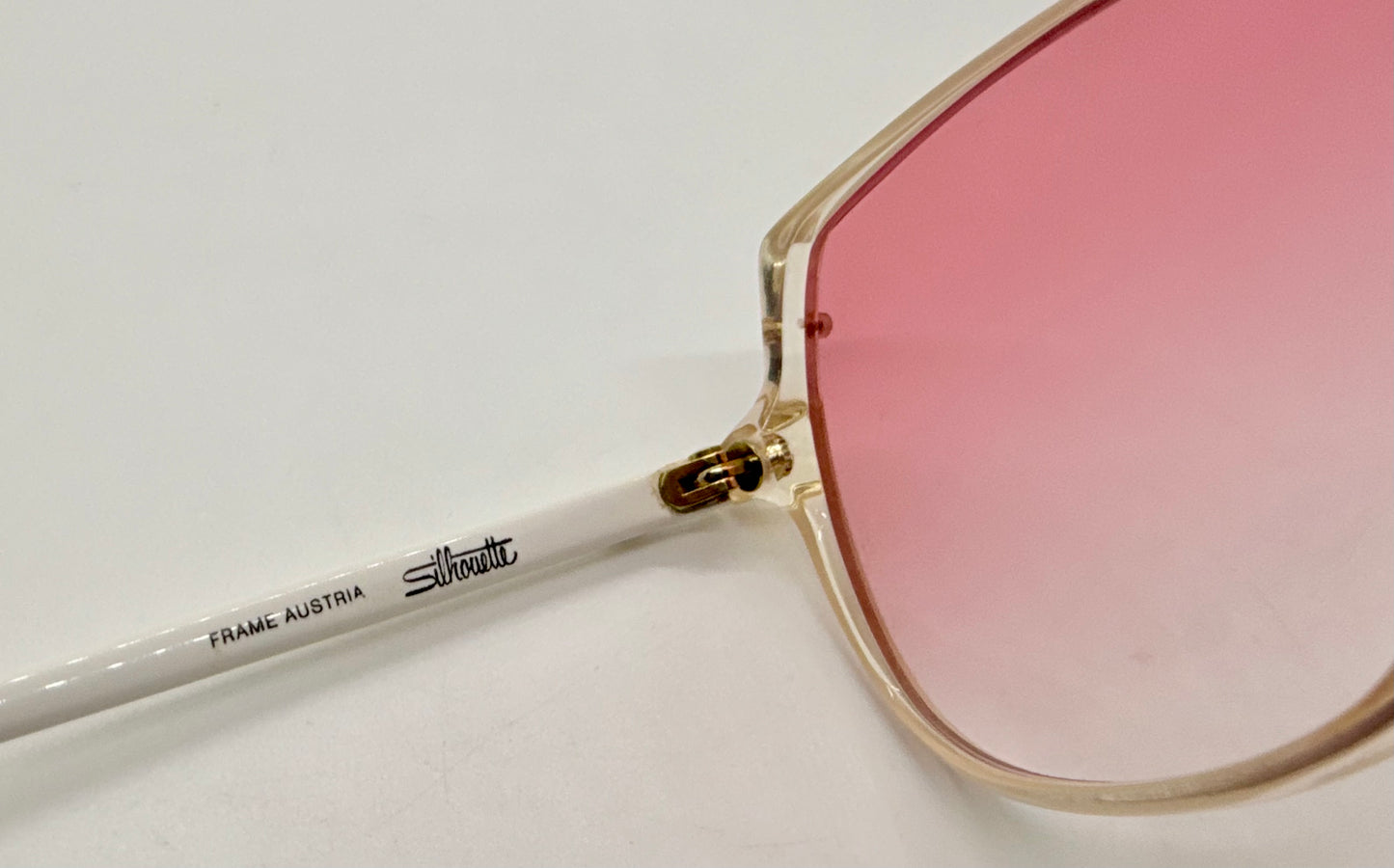 Silhouette M1138/20 Vintage Sunglasses w/New Pink Gradient Custom Lenses– 56mm-Austria