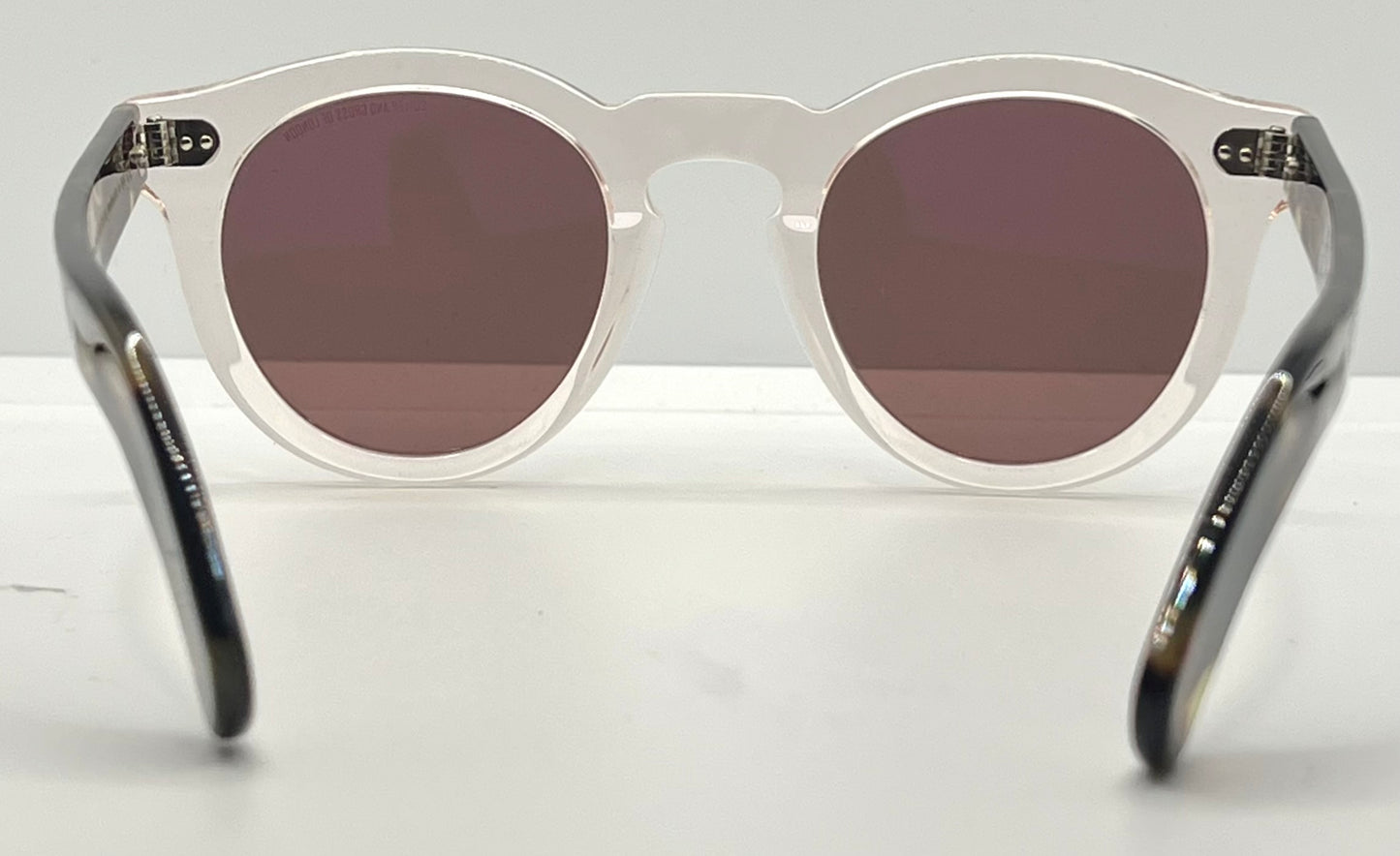 Cutler and Gross CGSN 0734 Crystal/Tortoise Sunglasses-50mm-New/Unworn-Full Kit