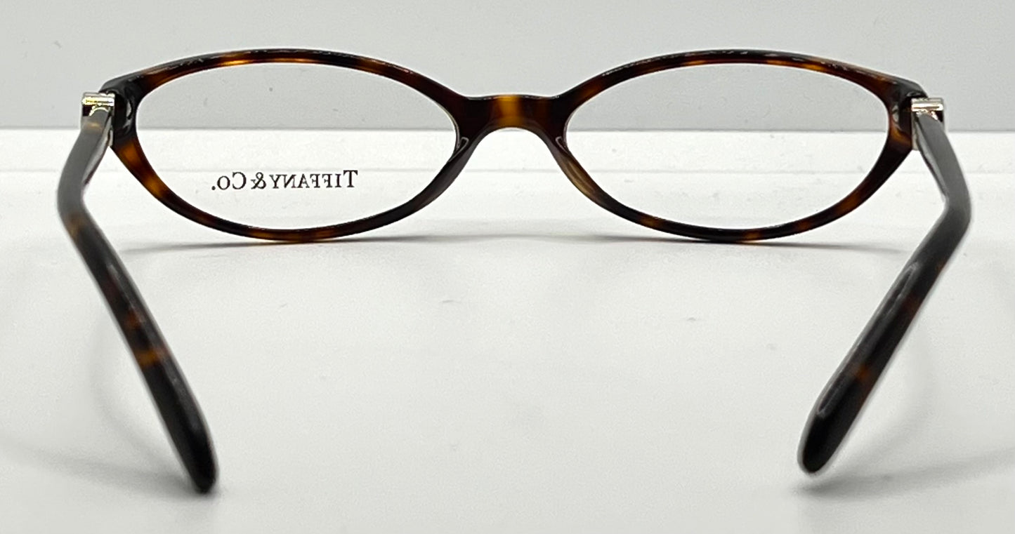 Tiffany & Co. TF2033 8002 Tortoise Optical Eyeglass Frames – New Unworn w/ Case