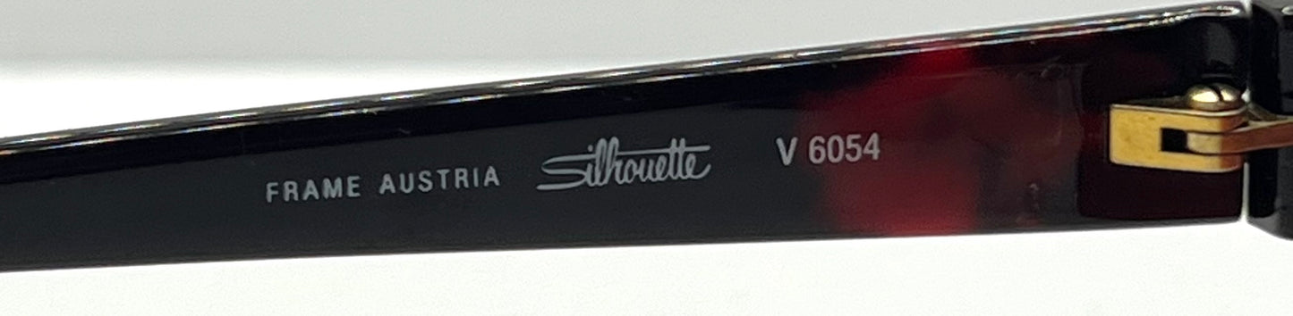 Silhouette V6054 M6067 Vintage Sunglasses w/New Custom Sunset Gradient Lenses-Austria