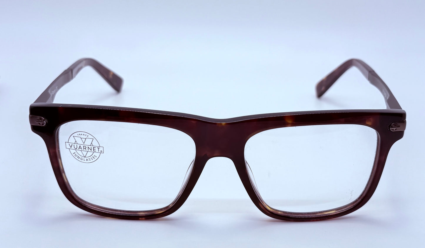 Brand New/Unworn Vuarnet VL1404 0002 Sunglasses – Dark Tortoise with SX2000 Clip-On Lenses