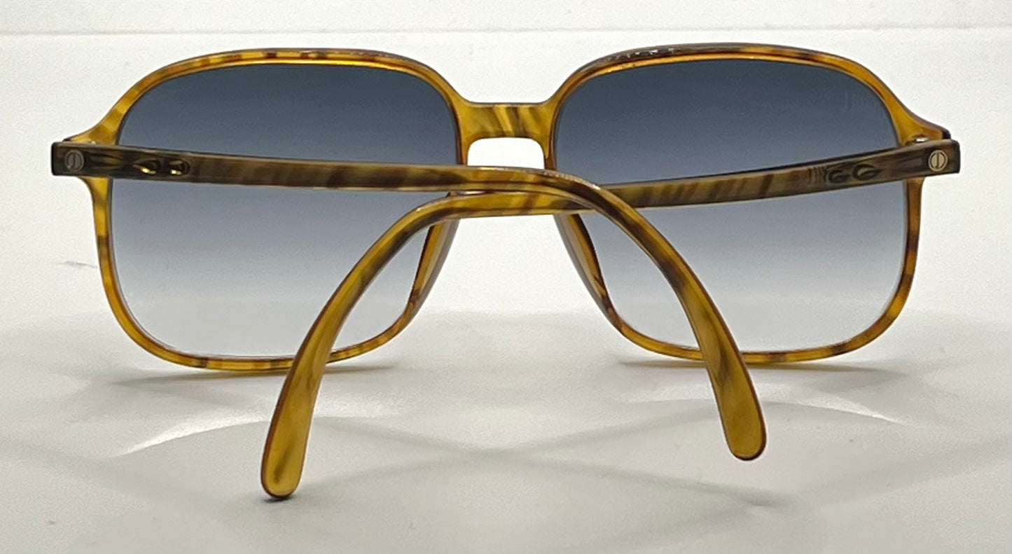 Dunhill 6008 10 Vintage Sunglasses w/New Grey/Mint Green Custom Tinted Gradient Lenses-Unworn