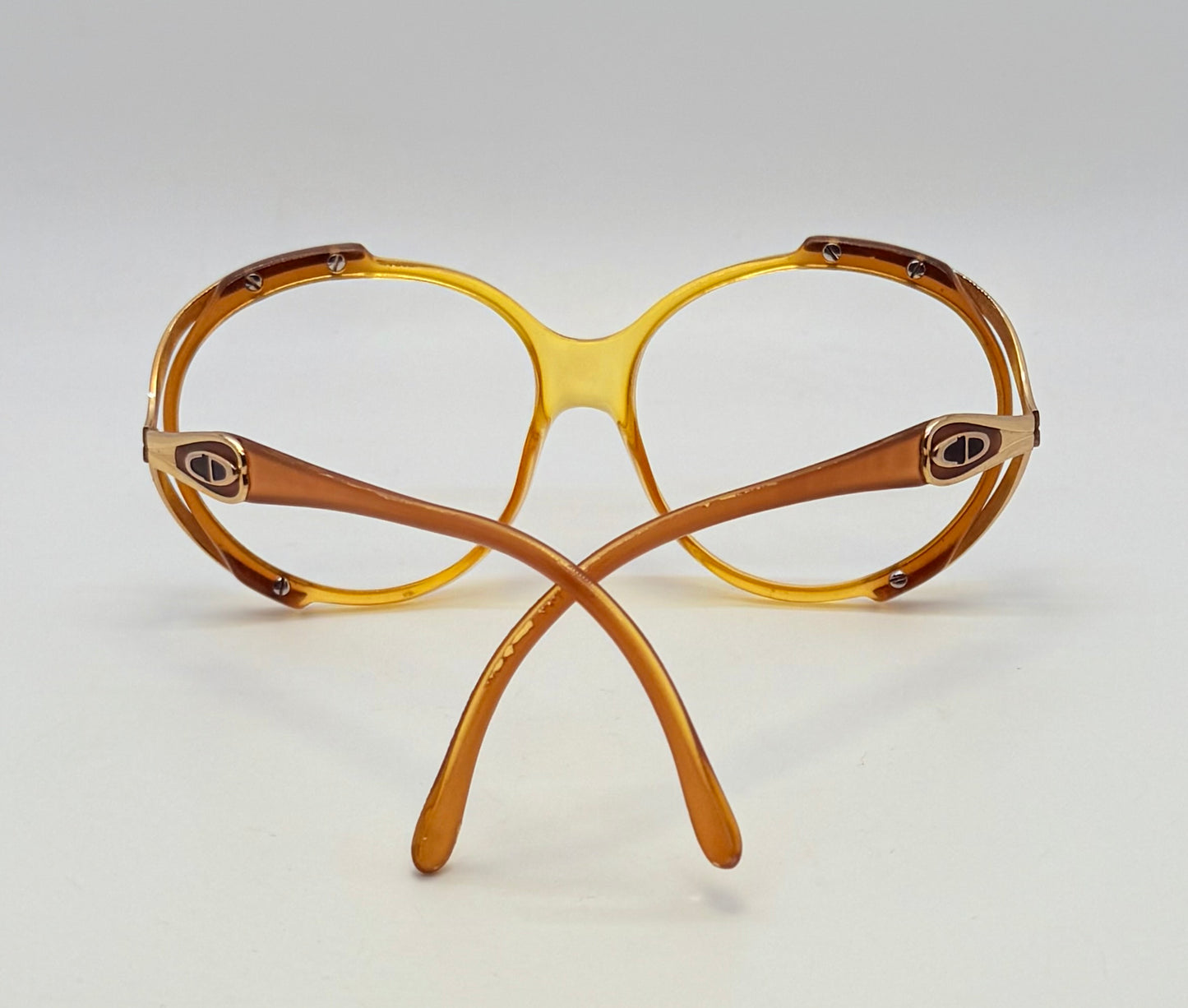 Christian Dior 2189 10 Amber Gold Vintage Deadstock Frame – Customizable or RX