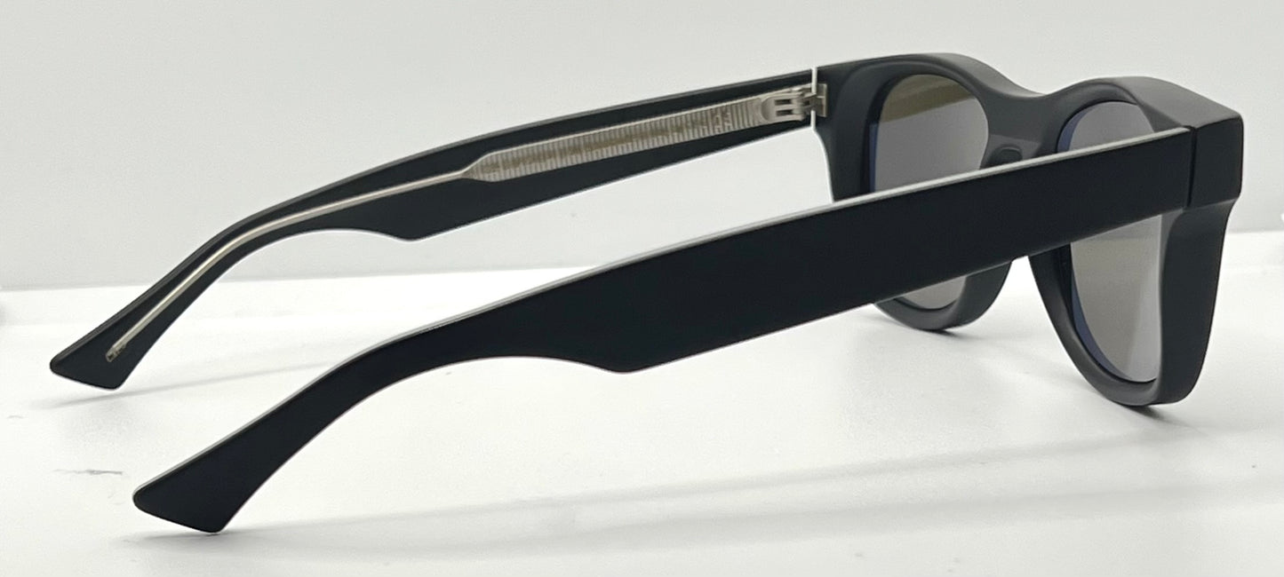 Cutler and Gross 1339 C04 Sunglasses-Matte Black-52mm-Full Kit-New/Unworn-Italy