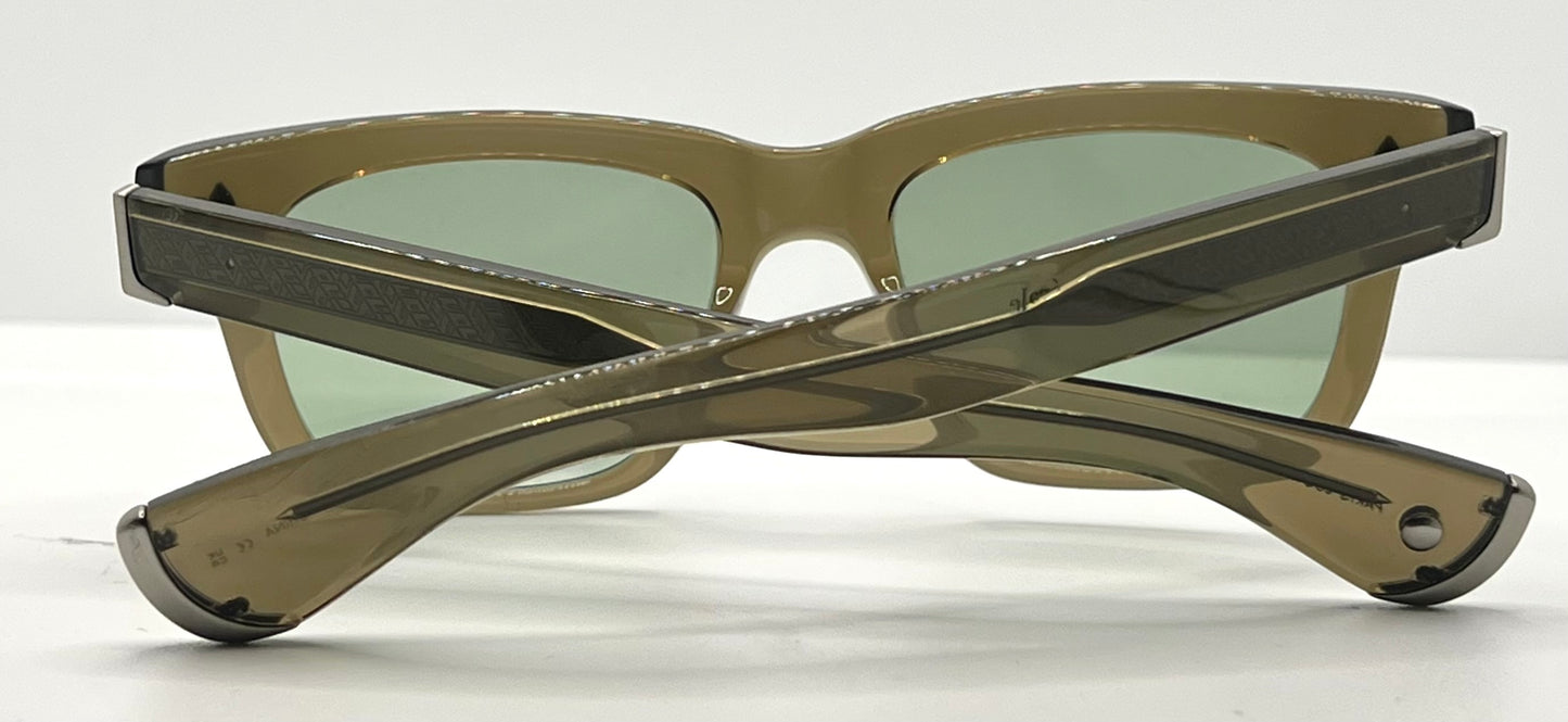 Garrett Leight x Officine Générale OLIO 50mm Sunglasses w/New Mint Custom Lenses-Unworn/Full Kit