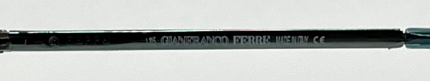 Gianfranco Ferré Gff 551|S S9H 64-14-115 Vintage Shield Sunglasses – Deadstock|Unworn