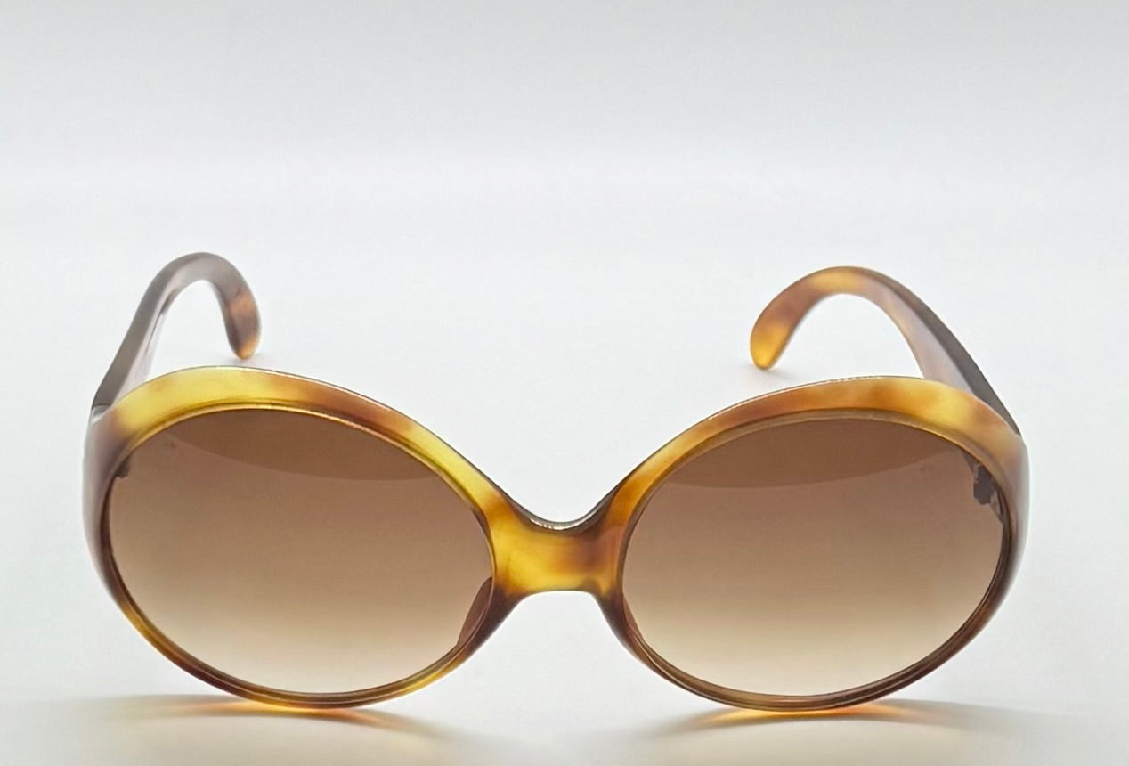 V. Laba Paris 2308-1960s French Artisan Sunglasses w/ New, Custom Berko’s Designs Gradient Lenses