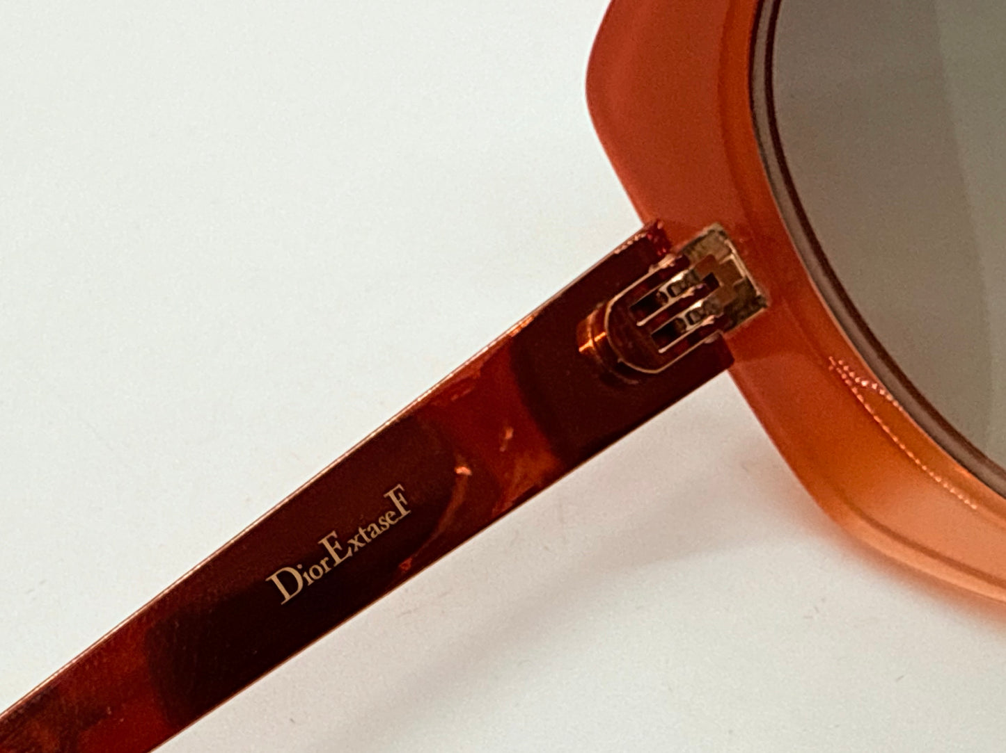 Christian Dior Extase F-Vintage Deadstock Sunglasses-Full Kit-Italy-Grey Gradient Lenses