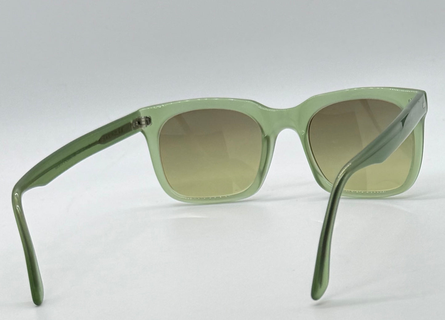 Cutler and Gross M:0974 Green Vintage Sunglasses w/New Olive–Citrus Gradient Custom Lenses-50mm