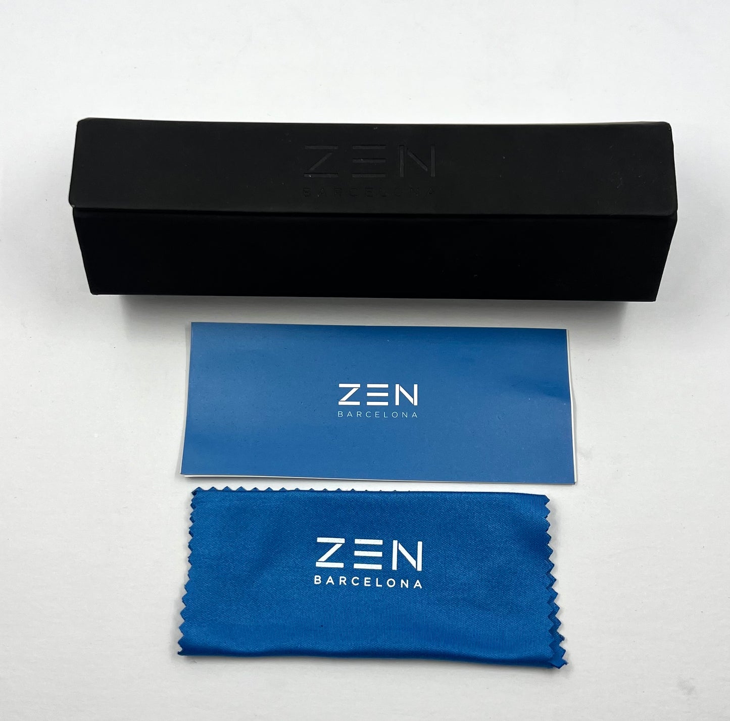 Zen Barcelona Einstein Z457 C.04 44-25 Round Optical Glasses Duralumin 7075 NIB
