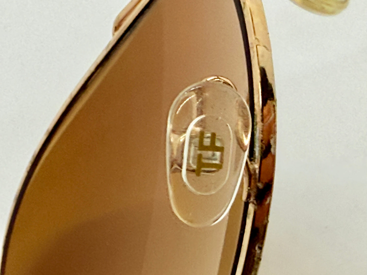 Tom Ford FT0144 77F Shelby Bond Sunglasses – Full Kit – Gold – Deadstock
