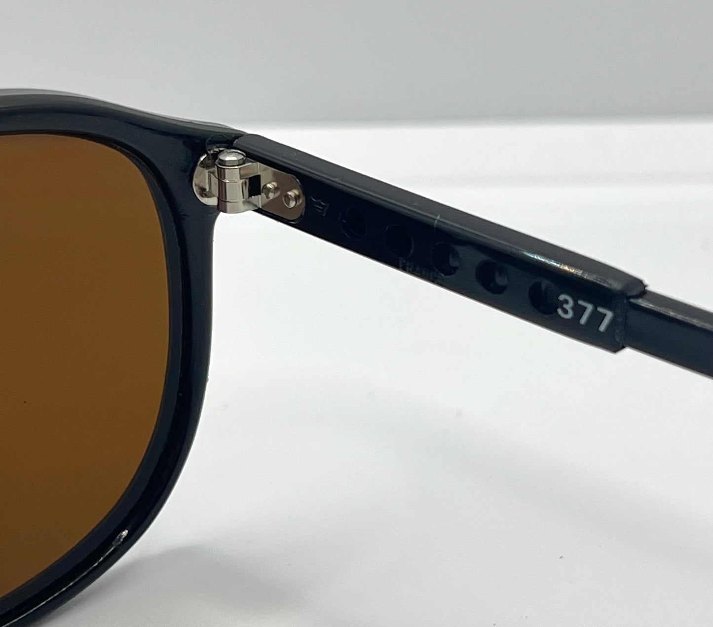 Bolle IREX 100 377 Vintage Sunglasses France-Glass Brown Lenses-Deadstock-56mm