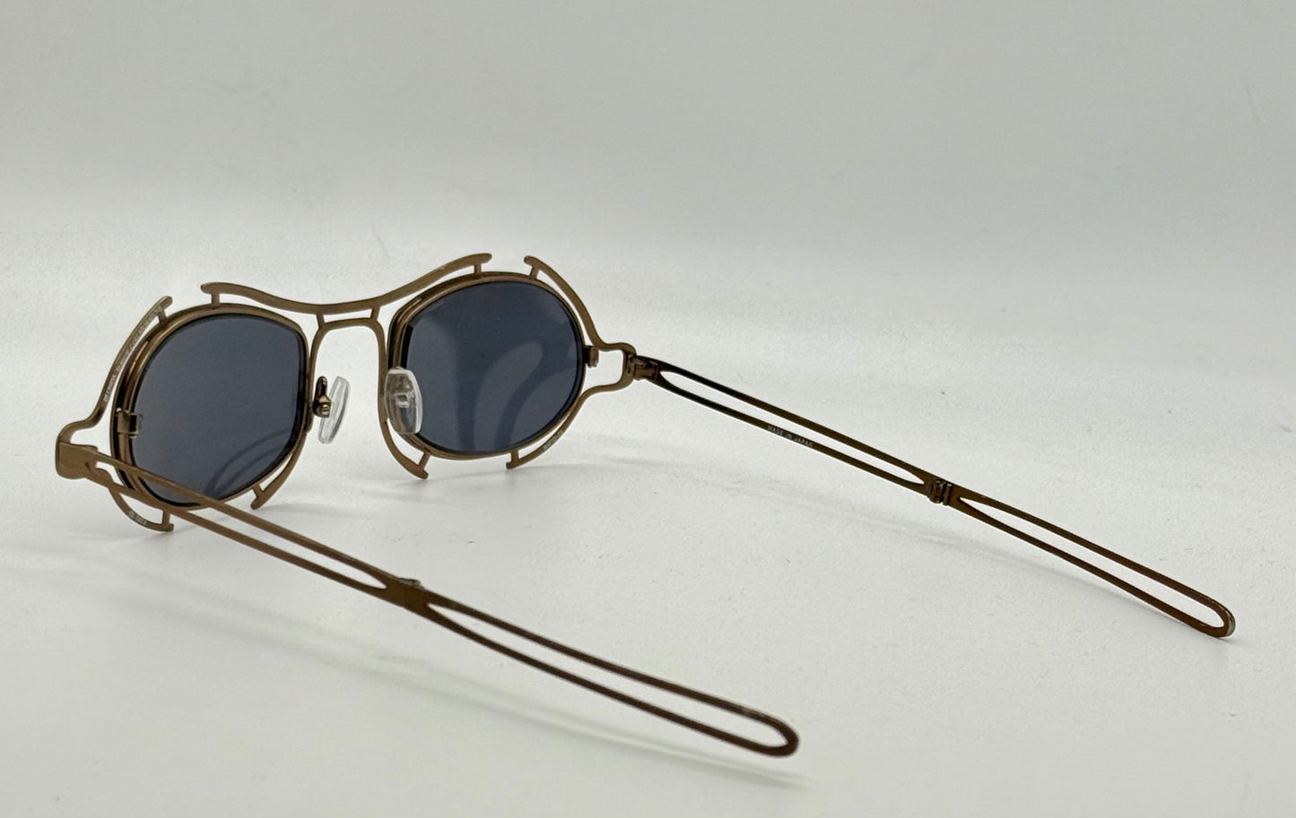 Raf Simons × Linda Farrow RAF13-C1 Bronze Sunglasses – Rare Collaboration
