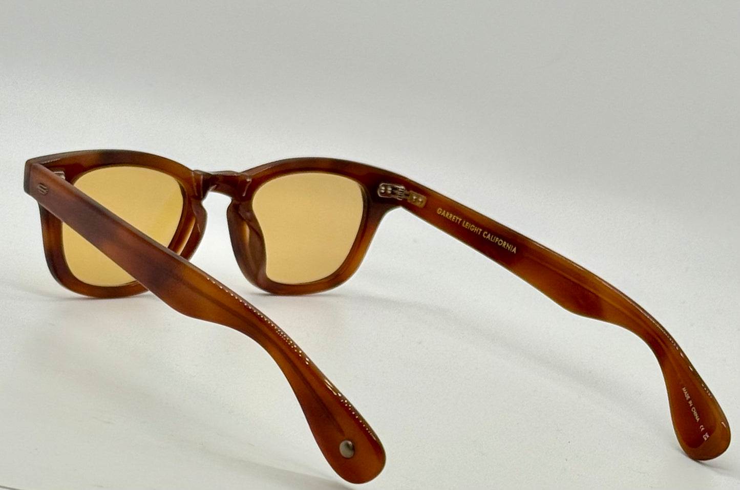 Garrett Leight California Optical LO-B VINBRT 46-23 Full Kit-New/Unworn -Discontinued