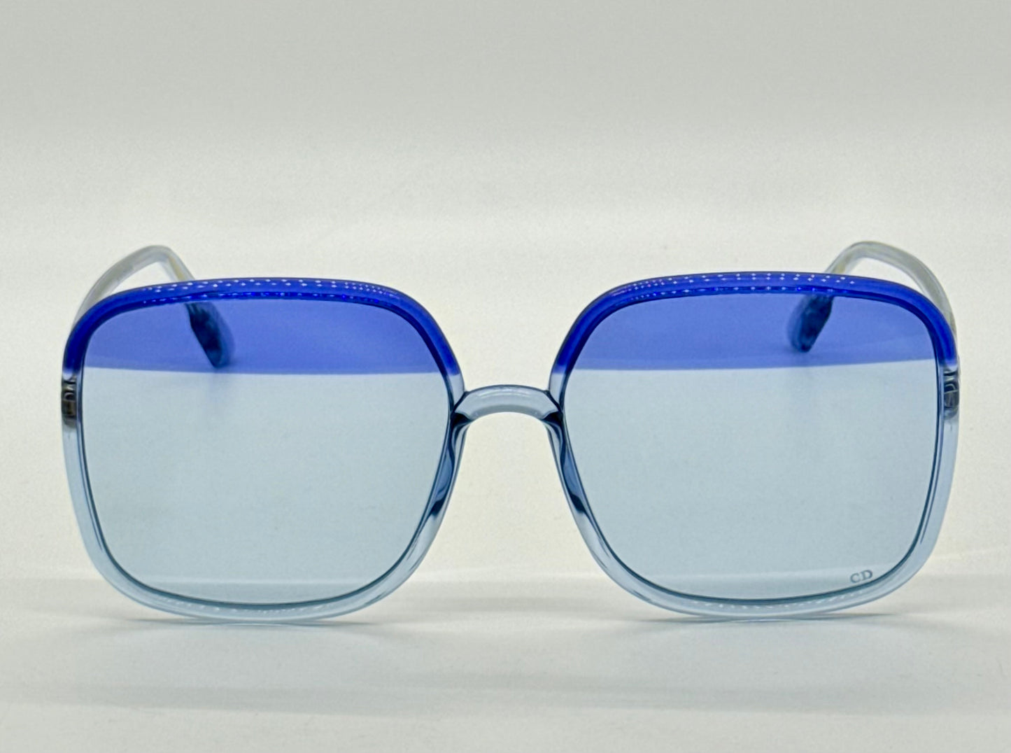 Christian Dior DiorSoStellaire1 Sunglasses ZX9UY-Blue Gradient Lenses–Full Kit/NOS