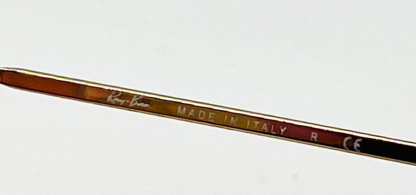 Deadstock Ray-Ban RB3447 Gold – Pink Champagne Tint Custom Lenses
