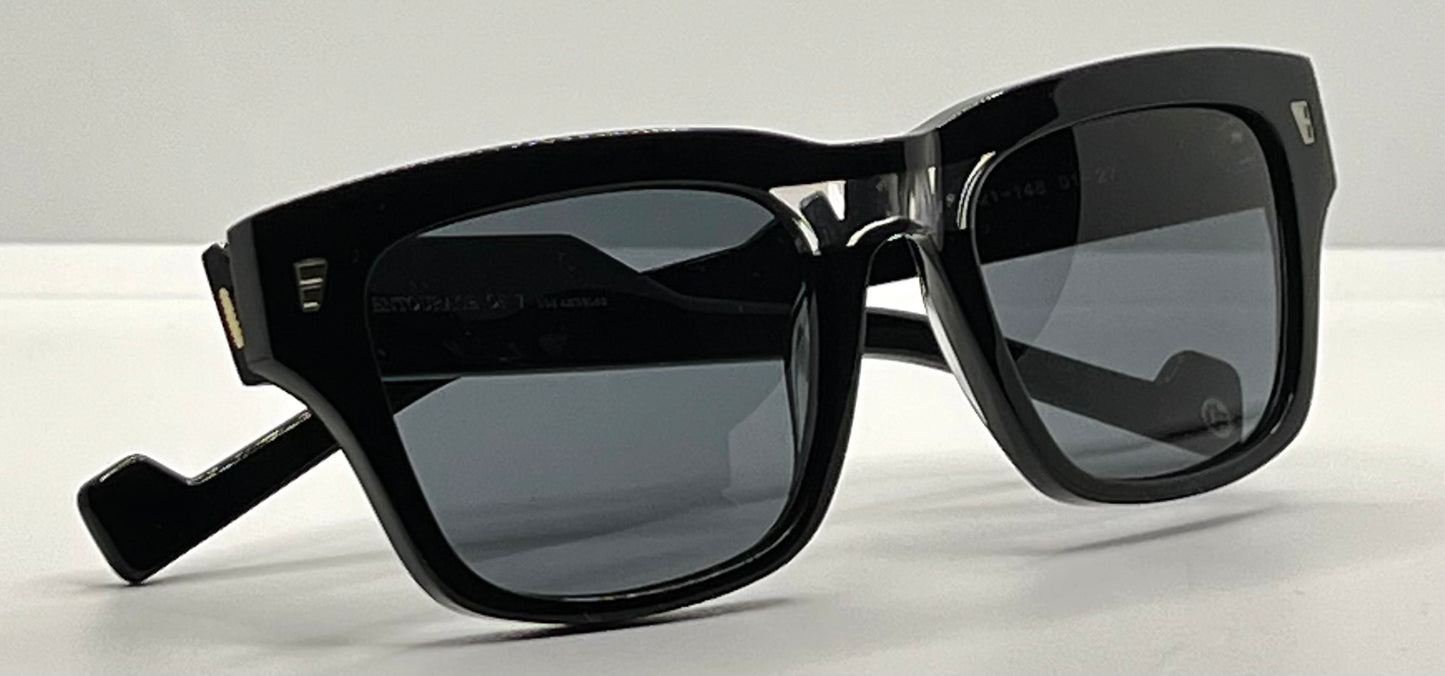 ENTOURAGE OF 7 – RUNYON Sunglasses– 2 Tone Black Frame-Full Kit-New/Unworn-54mm