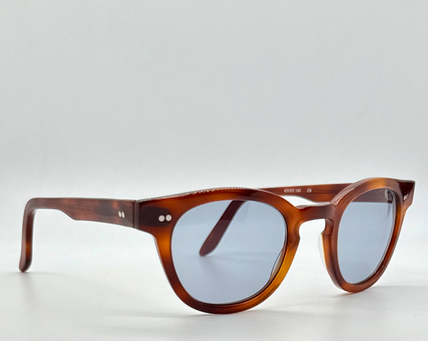 SEE 0528 Core Collection C6 45mm Sunglasses w/New, Light Blue Day/Night CUSTOM Lenses