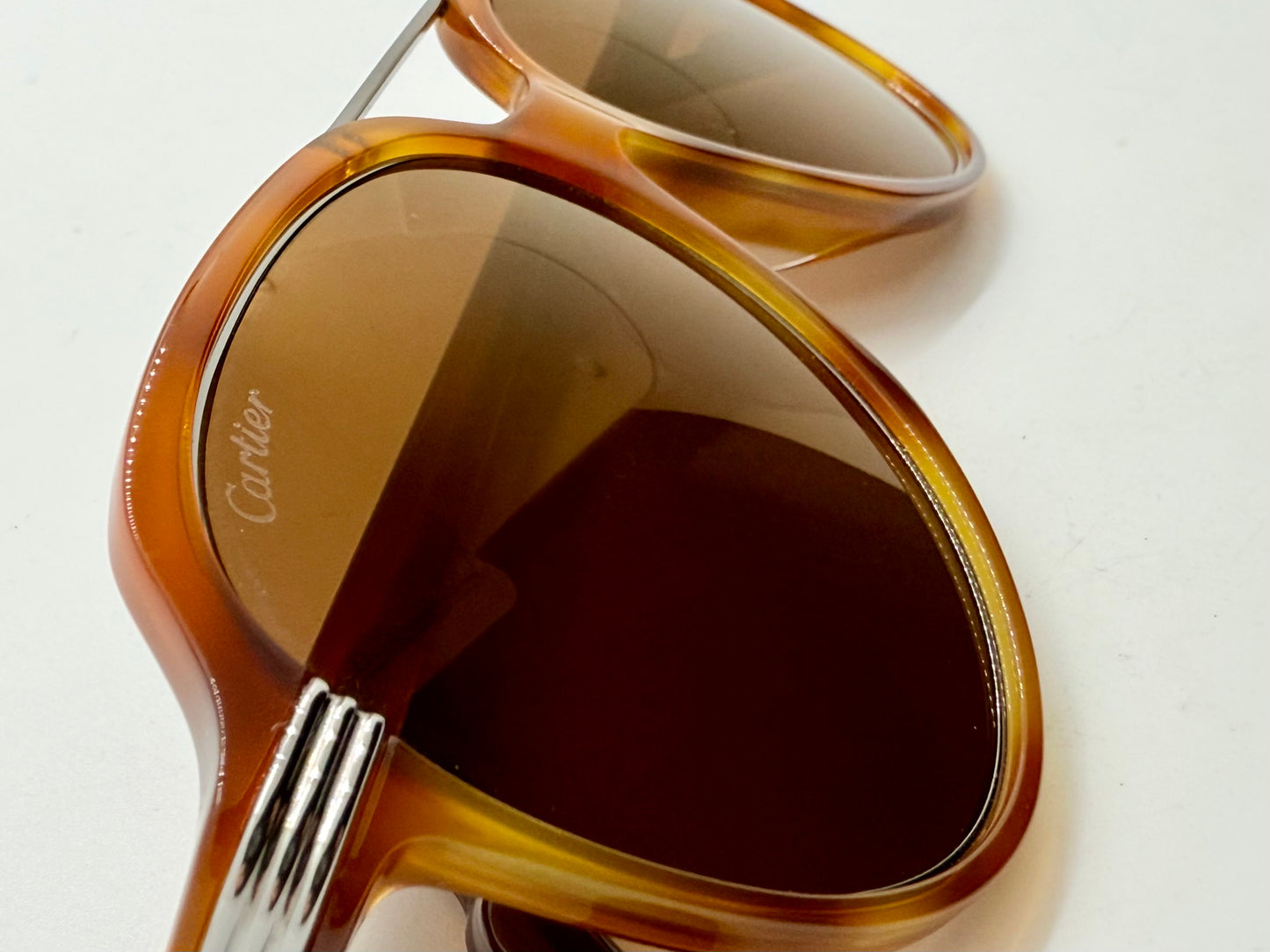 Cartier CT0419S 003 Havana Sunglasses-Unisex Fit-Zeiss Lenses-Authentic Luxury Frame