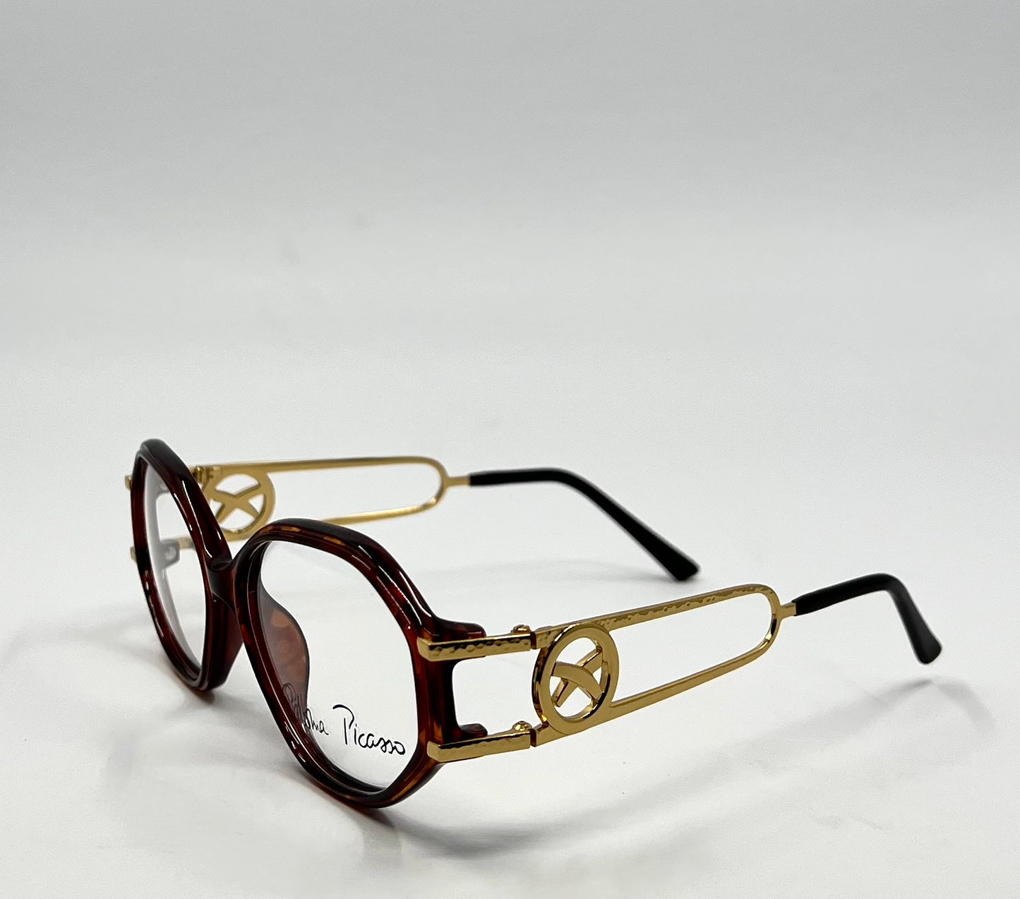 Paloma Picasso 3762 Vintage Eyeglass Frames-Germany-Full Kit-Unworn-53mm