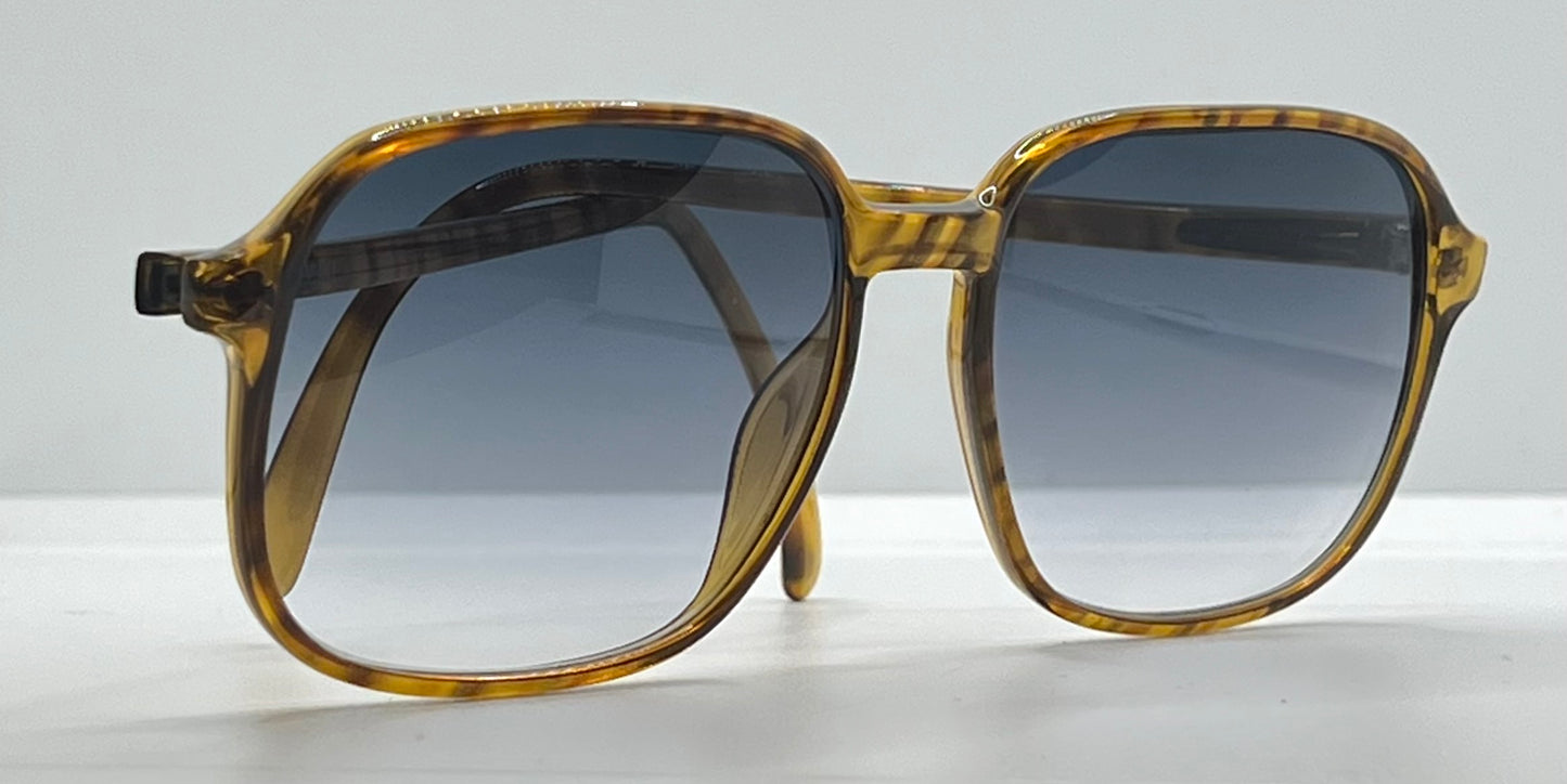 Dunhill 6008 10 Vintage Sunglasses w/New Grey/Mint Green Custom Tinted Gradient Lenses-Unworn