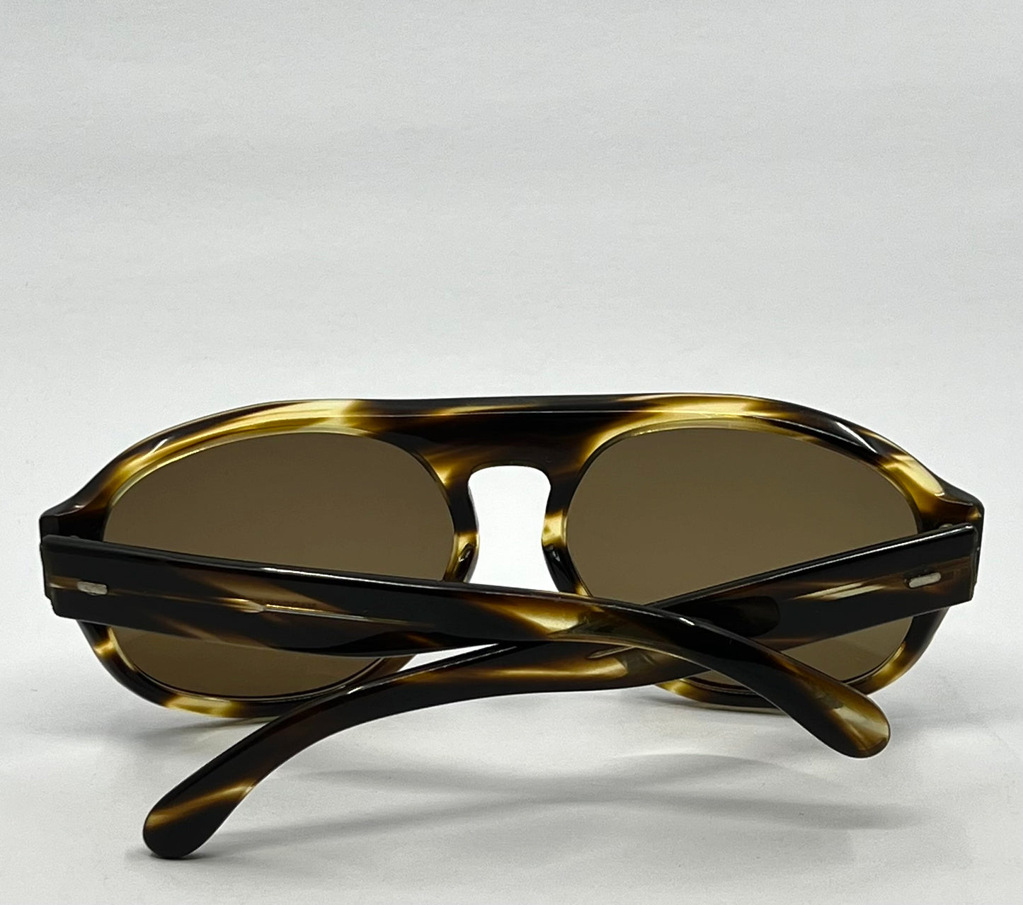 Jacques Fath Vintage Sunglasses Deadstock Made in France Tortoise Brown Unworn