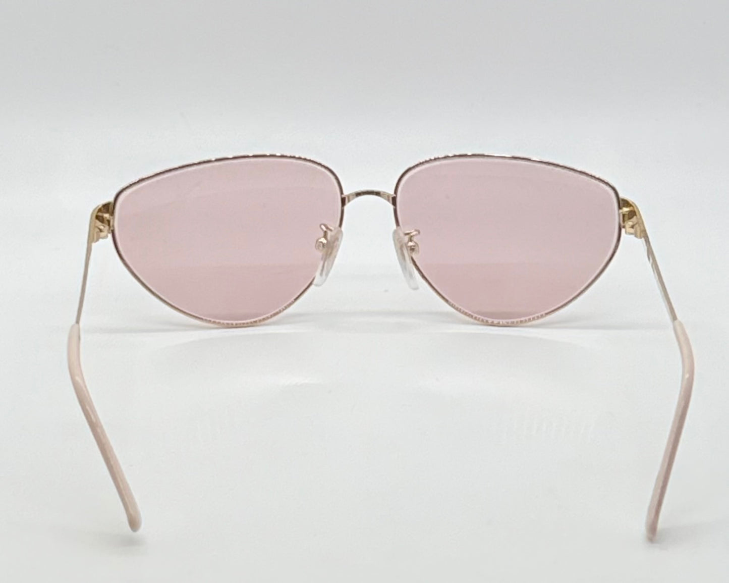 Tura MOD-204 PCH Vintage Sunglasses w/New Solid Pink Custom Lenses-Japan