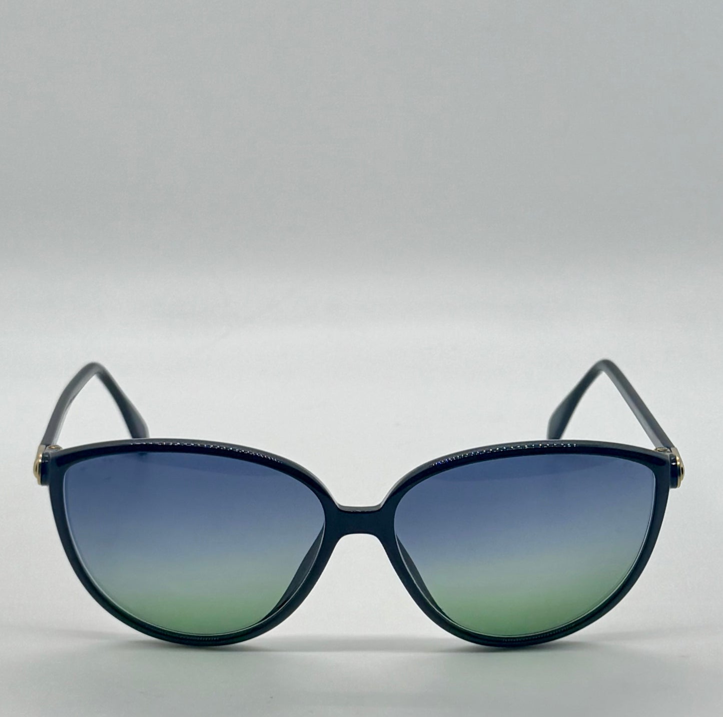 Silhouette M 1709 C 5504 Vintage Sunglasses w/New Blue-to-Green Custom Gradient Lenses