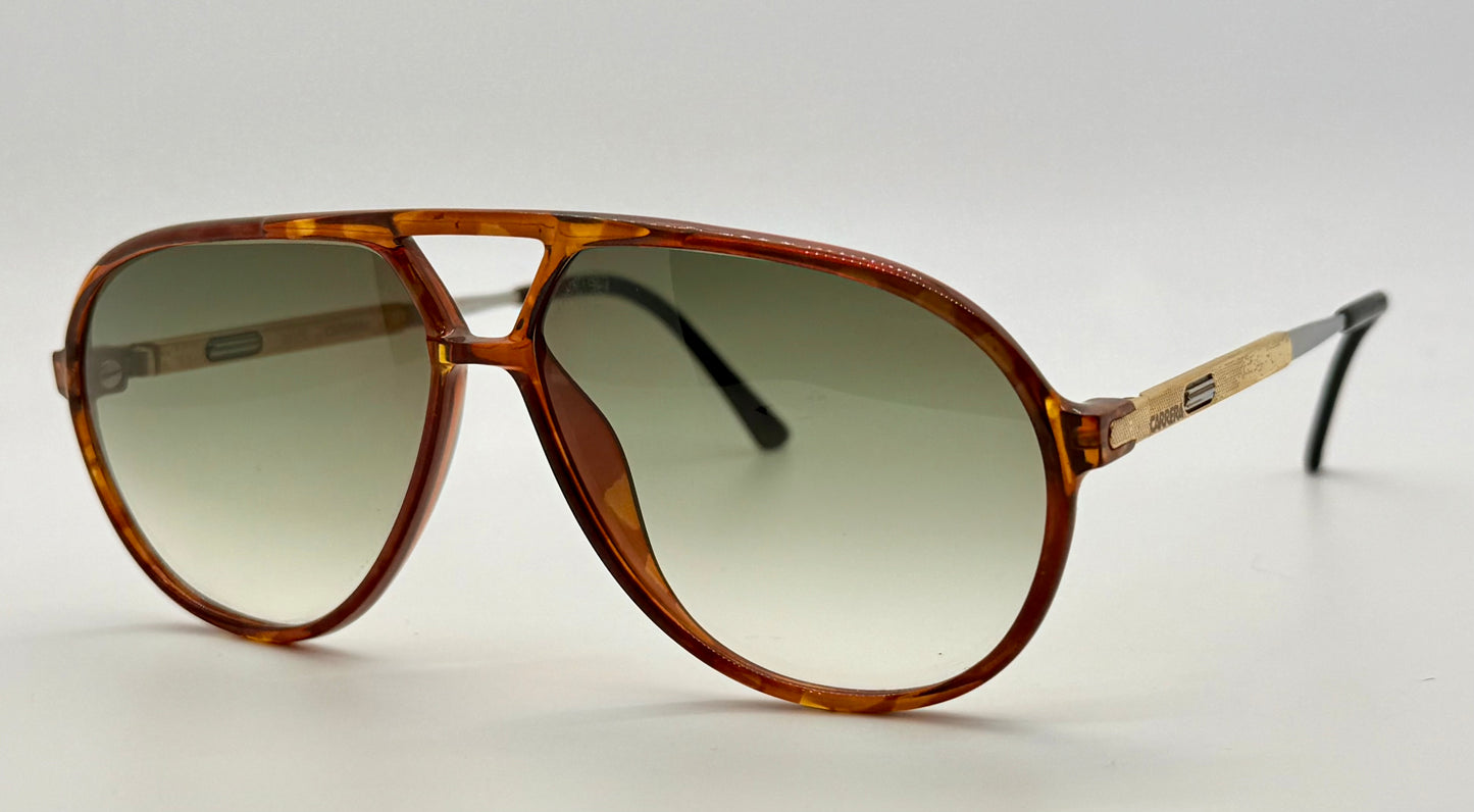 Carrera 5335 Vario NOS VINTAGE Frame with Custom Gradient Aquamarine Lenses by Berko’s Designs