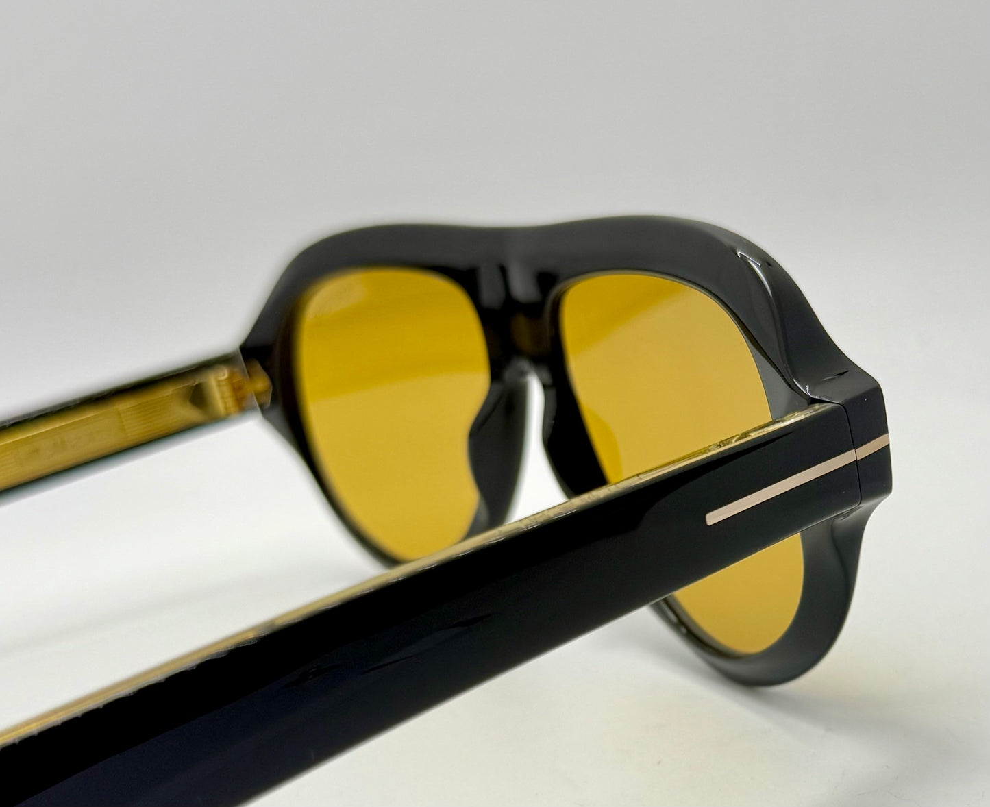 Tom Ford TF1225 01E Icon Collection Sunglasses-Zeiss Yellow Lenses-Brand New Full Kit