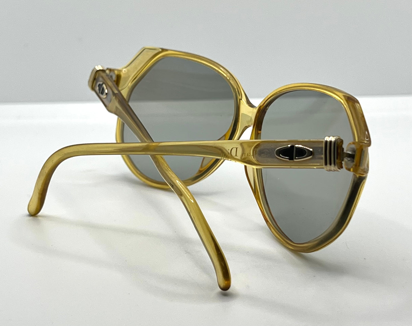 CHRISTIAN DIOR 2255 20 – Vintage Sunglasses w/New, Custom Aquamarine Lenses-Germany