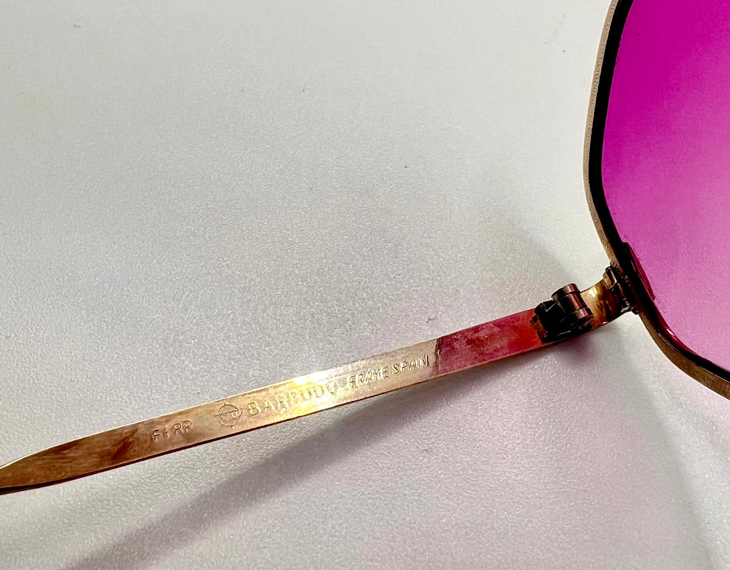 Barbudos Hippy-4 Super Vintage Sunglasses-Deadstock-Spain-All Original