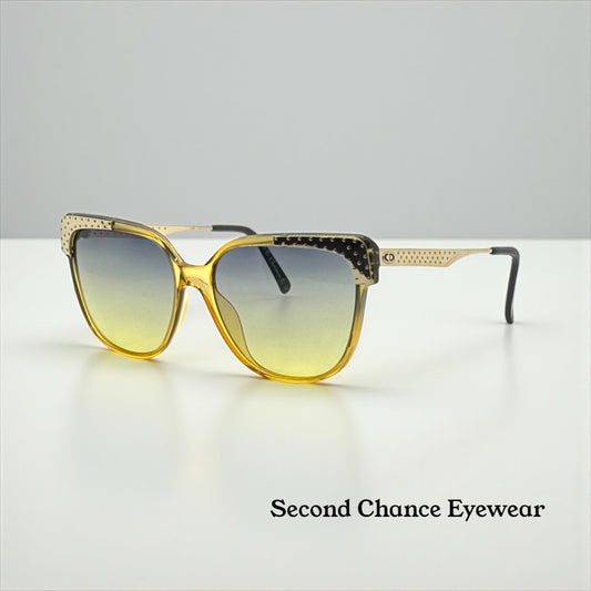 Christian Dior 2375 50 Vintage Optyl Sunglasses w/New Gradient Tinted Custom Lenses