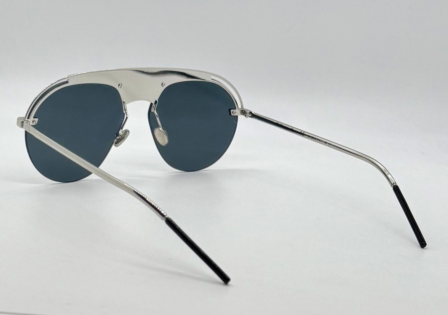 Dior CSA2K Dio(r)evolution Sunglasses Black/Nickel Grey-Full Kit-New/Unworn