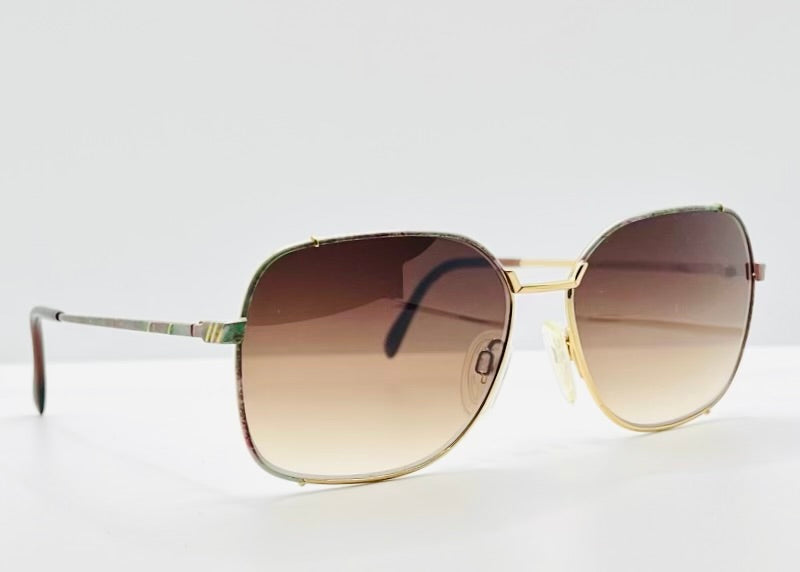 Neostyle ACADEMIC 435 (153) Sunglasses w/New Custom Tobacco Gradient Lenses-Deadstock