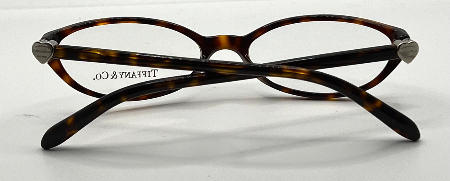Tiffany & Co. TF2033 8002 Tortoise Optical Eyeglass Frames – New Unworn w/ Case