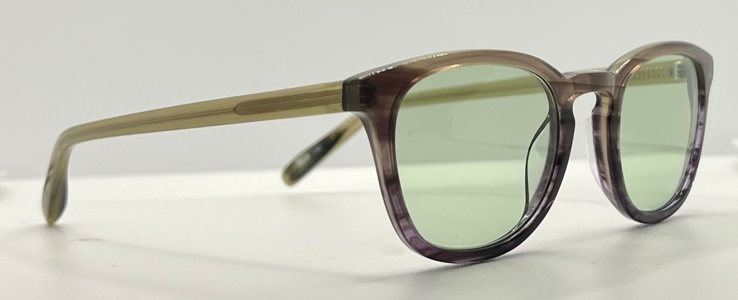 Kung Fu Eyes by Eve.D. 1031 with New, Custom Green Tint Lenses-Y2K Sunglasses