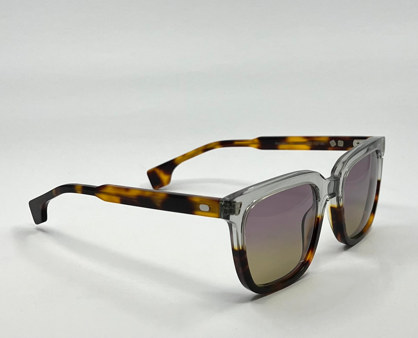 Entourage of 7 Los Angeles “Harrison” w/New Grey to Yellow Custom Gradient Lenses-Handmade in Japan