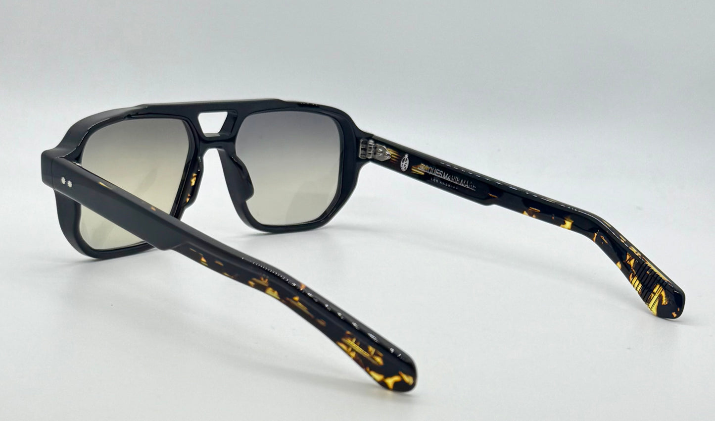 Jacques Marie Mage EVANS in NOIR w/New, Gradient lenses-Ltd. of 500 pcs-Full Kit