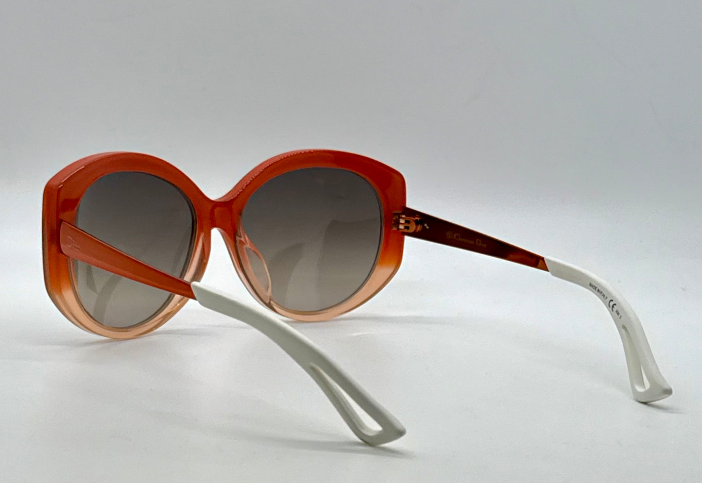 Christian Dior Extase F-Vintage Deadstock Sunglasses-Full Kit-Italy-Grey Gradient Lenses