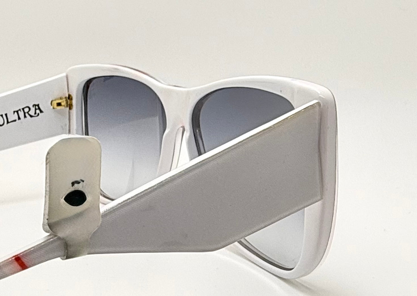 ULTRA CATALINA 4 Striped Sunglasses-Vintage 1980’s-with BRAND NEW “Berkos Designs” Lenses