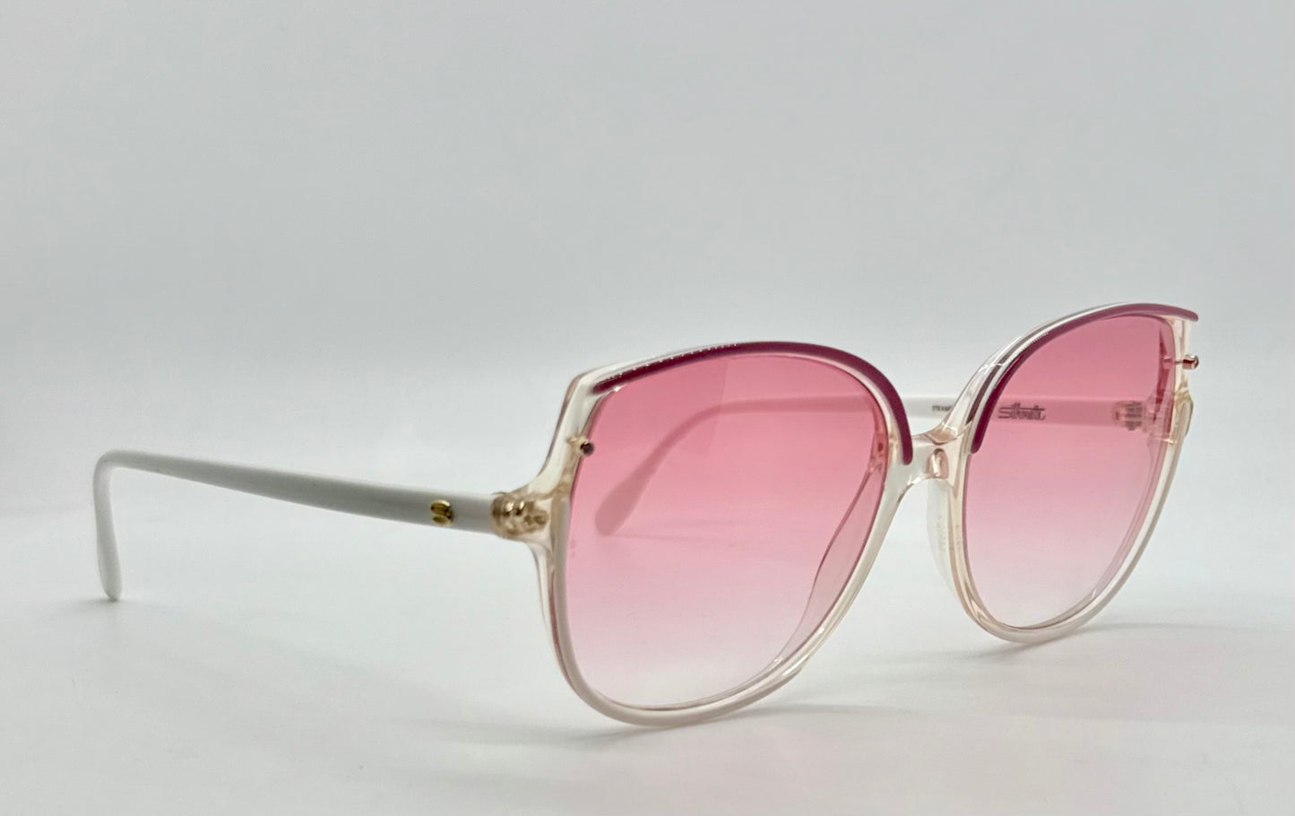 Silhouette M1138/20 Vintage Sunglasses w/New Pink Gradient Custom Lenses– 56mm-Austria