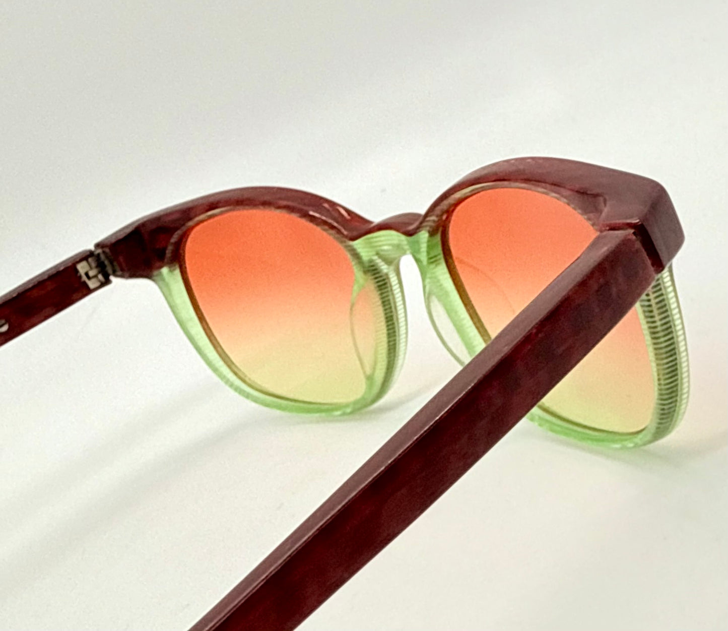 Etnia Barcelona SAN SEBASTIAN BXGR w/New Red/Green Custom Gradient Lenses-48mm