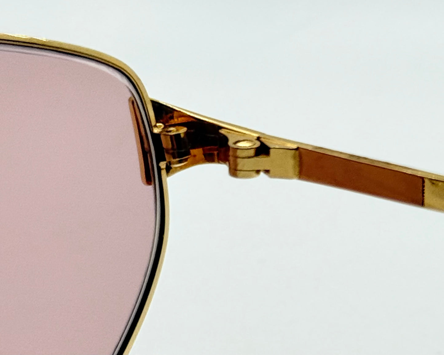 Tura MOD-204 PCH Vintage Sunglasses w/New Solid Pink Custom Lenses-Japan