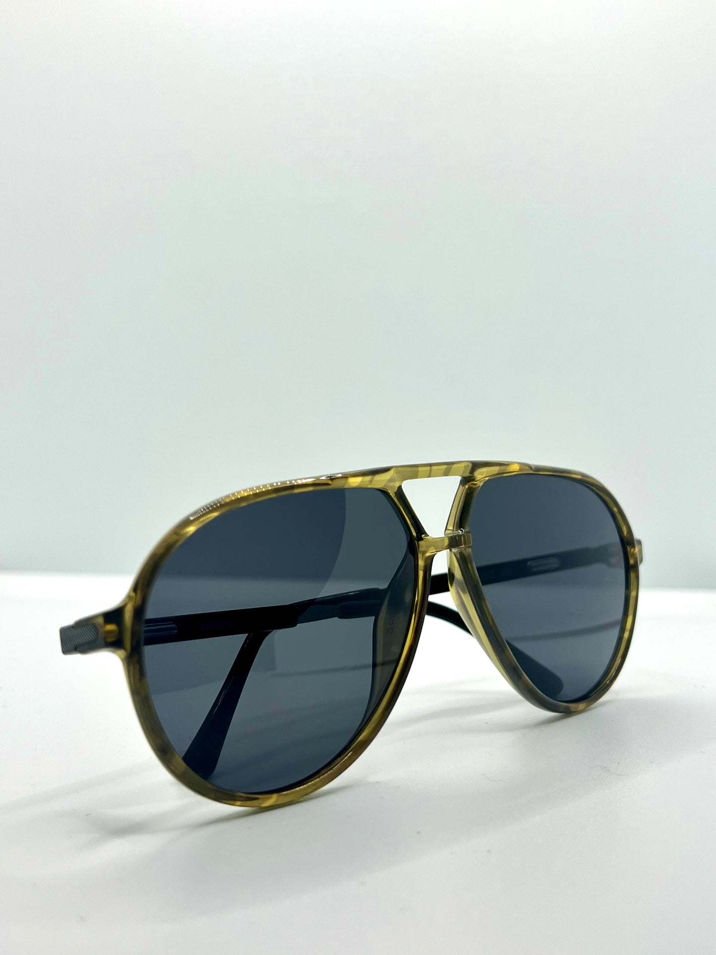 CARRERA CA 5335 20B – AVIATOR VINTAGE SUNGLASSES-CUSTOM BERKO’S DESIGNS LENSES