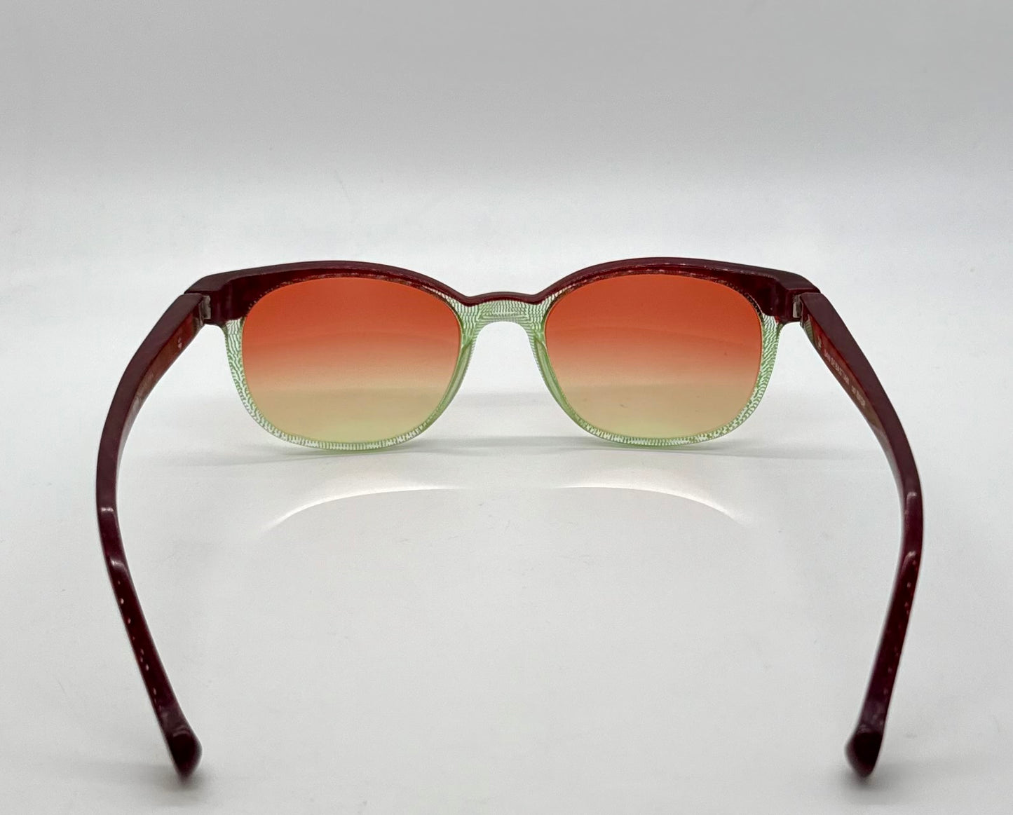 Etnia Barcelona SAN SEBASTIAN BXGR w/New Red/Green Custom Gradient Lenses-48mm