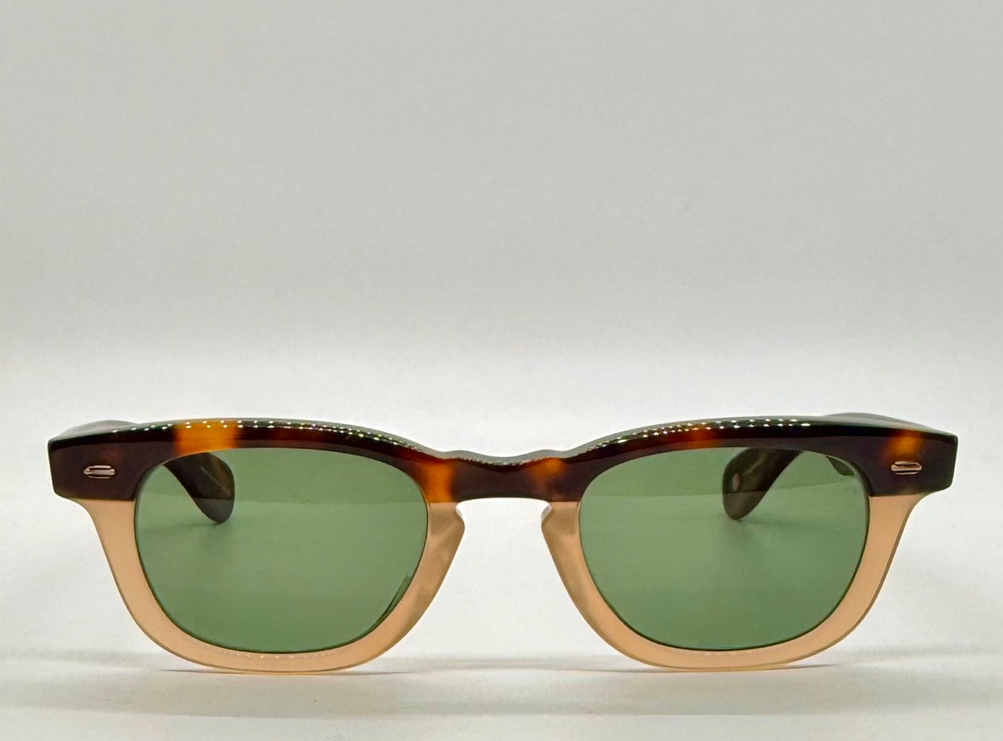 Garrett Leight LO-B Cap Sunglasses 46-23/Premium Glass-Tortoise-New/Unworn-Full Kit